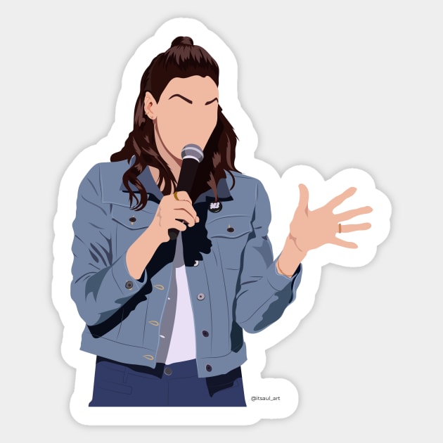 Whitney Cummings Sticker by itsaulart